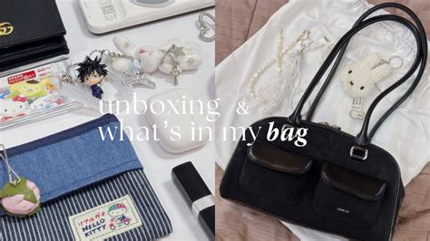 unboxing my standoil ( huh yunjin inspo) chubby bag 